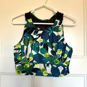 SWEATY BETTY Cactus Crop Top